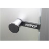 Дверь HARVIA с алюминиевой коробкой 7х19 стекло сатин DA71905
